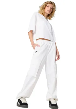 Tricou femei Puma Wardrobe Ess Oversized Short Tee Bl 62974302 imagine