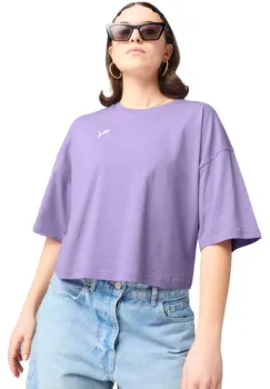 Tricou femei Puma Wardrobe Ess Oversized Short Tee Bl 62974329 imagine