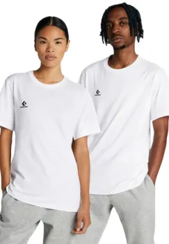 Tricou unisex Converse Go-To Embroidered Star Chevron Standard-Fit T-Shirt 10023876-A01 imagine