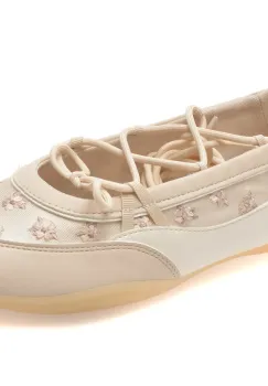 Balerini ALDO bej, 14296223, din piele ecologica imagine