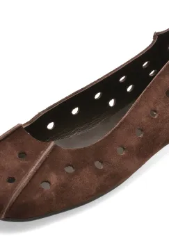 Balerini EPICA maro, 3941327, din piele intoarsa imagine