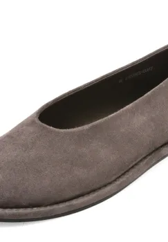 Balerini FLAVIA PASSINI gri, S1875, din material textil imagine