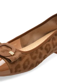 Balerini FLAVIA PASSINI maro, 26011, din piele naturala imagine