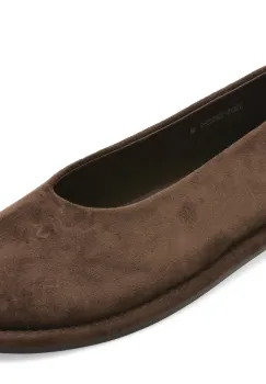 Balerini FLAVIA PASSINI maro, S1875, din material textil imagine