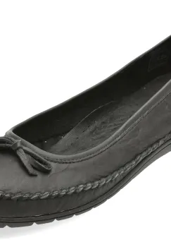 Balerini FLAVIA PASSINI negri, 2565, din piele naturala imagine