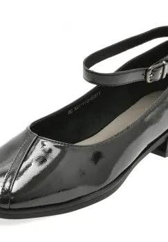 Balerini FLAVIA PASSINI negri, G11, din piele naturala lacuita imagine