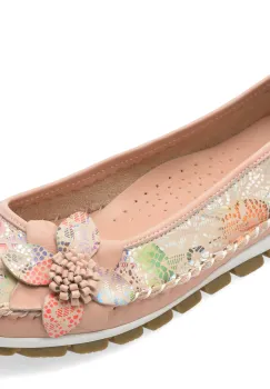 Balerini FLAVIA PASSINI nude, 127, din piele naturala imagine