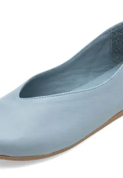 Balerini GRYXX albastri, 114, din piele naturala imagine