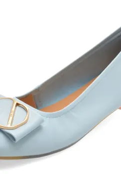 Balerini GRYXX albastri, 460011, din piele naturala imagine