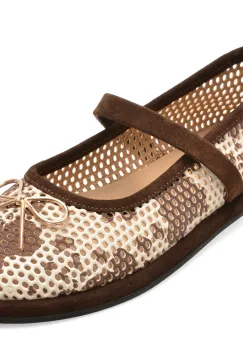 Balerini GRYXX maro, 4842610, din piele naturala imagine