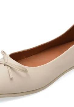 Balerini IMAGE bej, 261004, din piele naturala imagine