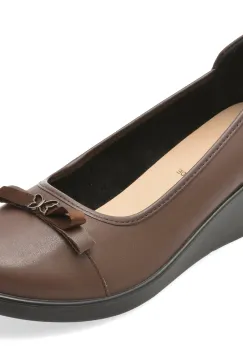 Balerini KARISMA maro, WB60018, din piele naturala imagine