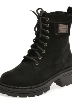 Bocanci GRYXX negri, 6176430, din piele intoarsa imagine