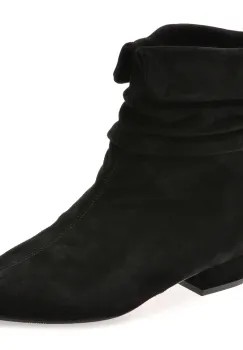 Botine EPICA negre, H3127J, din piele intoarsa imagine