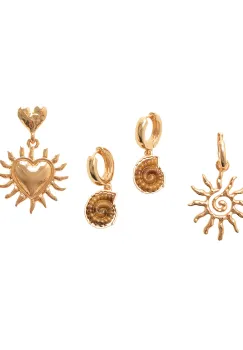 Cercei ALDO aurii, LUVSHELL 240, din metal imagine