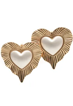 Cercei ALDO aurii, VALENTINE 962, din metal imagine