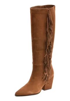 Ciocate elegante ALDO maro, 14100210, din piele intoarsa imagine