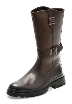 Cizme EPICA maro, G24, din piele naturala imagine