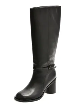 Cizme EPICA PREMIUM negre, HF13665, din piele naturala imagine