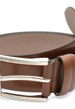 Curea GUMUSS maro, 1500, din piele naturala imagine