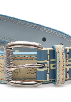 Curea LA GALERE gri, 7871640, din piele intoarsa imagine