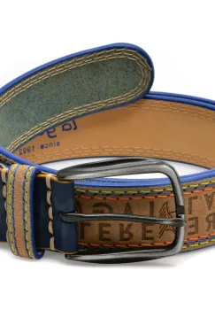 Curea LA GALERE maro, 8471640, din piele intoarsa imagine