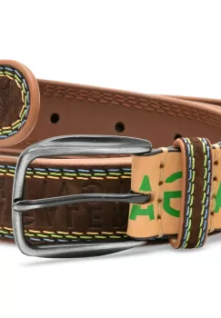 Curea LA GALERE maro, 8571640, din piele intoarsa imagine