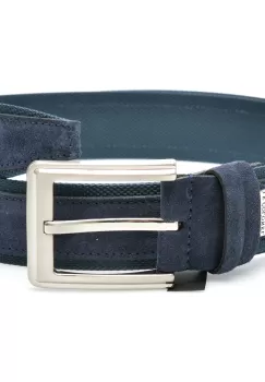 Curea LE COLONEL bleumarin, 4078, din nabuc imagine