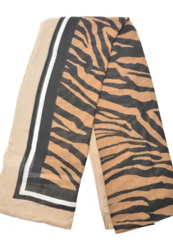 Esarfa ALDO maro, STRIPES 210, din material textil imagine