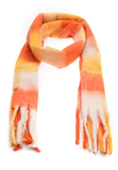 Esarfa KLOP multicolor, BC08, din material textil imagine