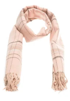 Esarfa KLOP roz, BC03, din material textil imagine