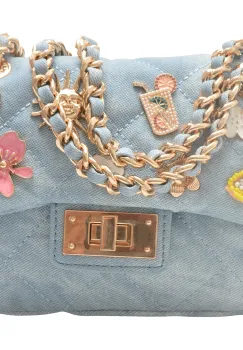 Geanta ALDO albastra, PARADISO 407, din piele ecologica imagine