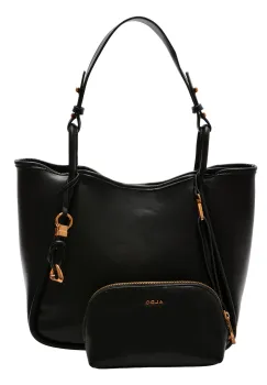 Geanta ALDO neagra, RHAUBAEN 001, din piele ecologica imagine