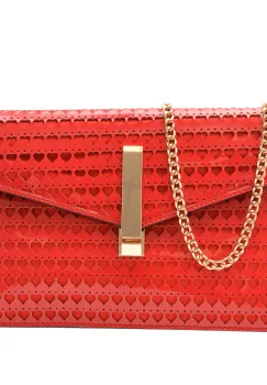 Geanta ALDO rosie, LOVECLUTCH 600, din piele ecologica imagine