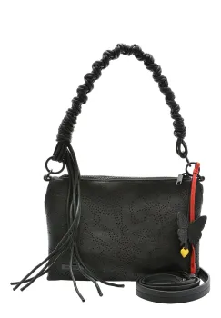 Geanta DESIGUAL neagra, SAXPAM, din piele ecologica imagine