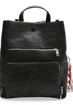 Geanta DESIGUAL negru, WAKP02, din piele ecologica imagine