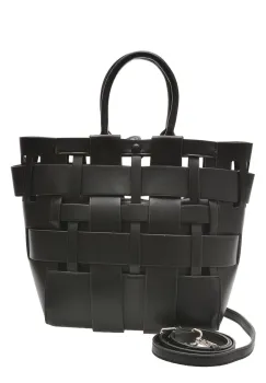 Geanta EPICA neagra, NF008, din piele ecologica imagine