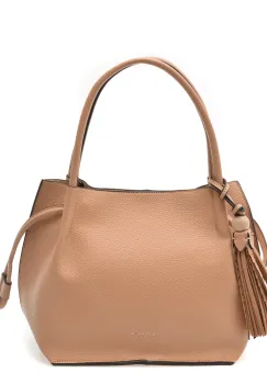Geanta EPICA nude, 253078, din piele ecologica imagine