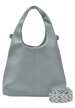 Geanta FLAVIA PASSINI albastra, 8454, din piele ecologica imagine