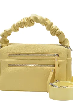 Geanta FLAVIA PASSINI galbena, 195, din piele ecologica imagine