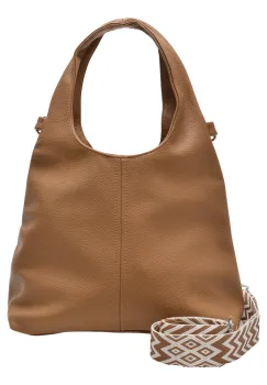 Geanta FLAVIA PASSINI maro, 8454, din piele ecologica imagine