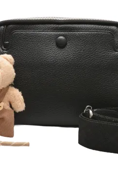 Geanta FLAVIA PASSINI neagra, 718, din piele ecologica imagine