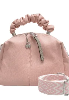 Geanta FLAVIA PASSINI roz, 6625, din piele ecologica imagine
