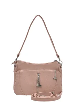 Geanta FLAVIA PASSINI roz, 9632, din piele ecologica imagine