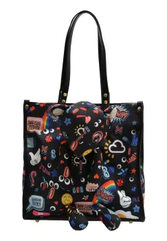 Geanta GRYXX neagra, 2850, din piele ecologica imagine