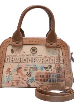 Geanta JANET DENESE multicolor, 47, din piele ecologica imagine