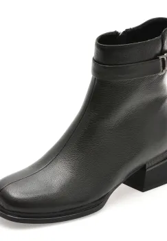 Ghete ALDO negre, AT05, din piele naturala imagine