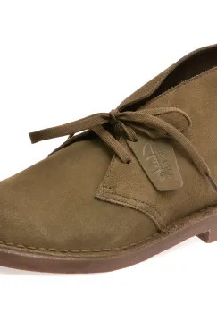 Ghete CLARKS kaki, DESBTEV, din piele intoarsa imagine