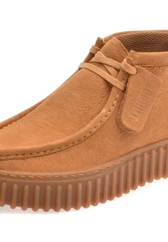 Ghete CLARKS maro, TORHILL MOSS, din nabuc imagine