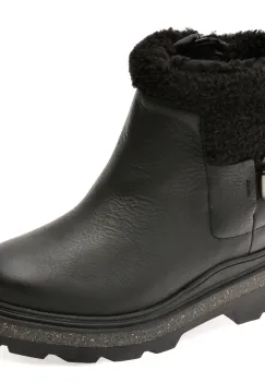 Ghete CLARKS negre, HENCROFT MADI WP, din piele naturala imagine